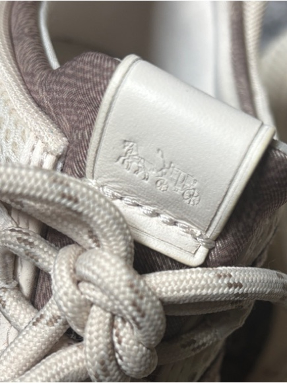 Coach Women's Cream and Brown Athletic Sneakers - Picture 8 of 10